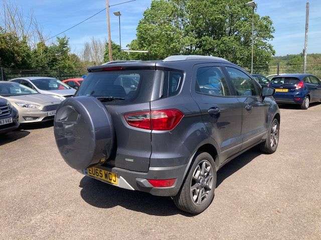 A 2015 FORD ECOSPORT 1.0T ECOBOOST TITANIUM SUV 5dr PETROL MANUAL 2WD (s/s) (125 ps) NEW WET BEL A 2015 FORD ECOSPORT 1.0T ECOBOOST TITANIUM SUV 5dr PETROL MANUAL 2WD (s/s) (125 ps) NEW WET BEL