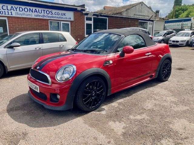 A 2013 MINI ROADSTER 1.6 COOPER CONVERTIBLE 2dr PETROL MANUAL EURO 6 (s/s) (122 ps) A 2013 MINI ROADSTER 1.6 COOPER CONVERTIBLE 2dr PETROL MANUAL EURO 6 (s/s) (122 ps)