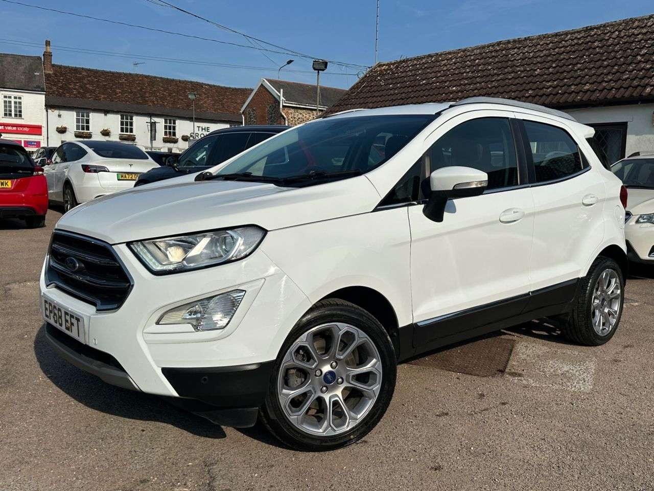A 2019 FORD ECOSPORT 1.0T ECOBOOST GPF TITANIUM AUTOMATIC SUV 5dr PETROL EURO 6 (s/s) (125 ps) N A 2019 FORD ECOSPORT 1.0T ECOBOOST GPF TITANIUM AUTOMATIC SUV 5dr PETROL EURO 6 (s/s) (125 ps) N