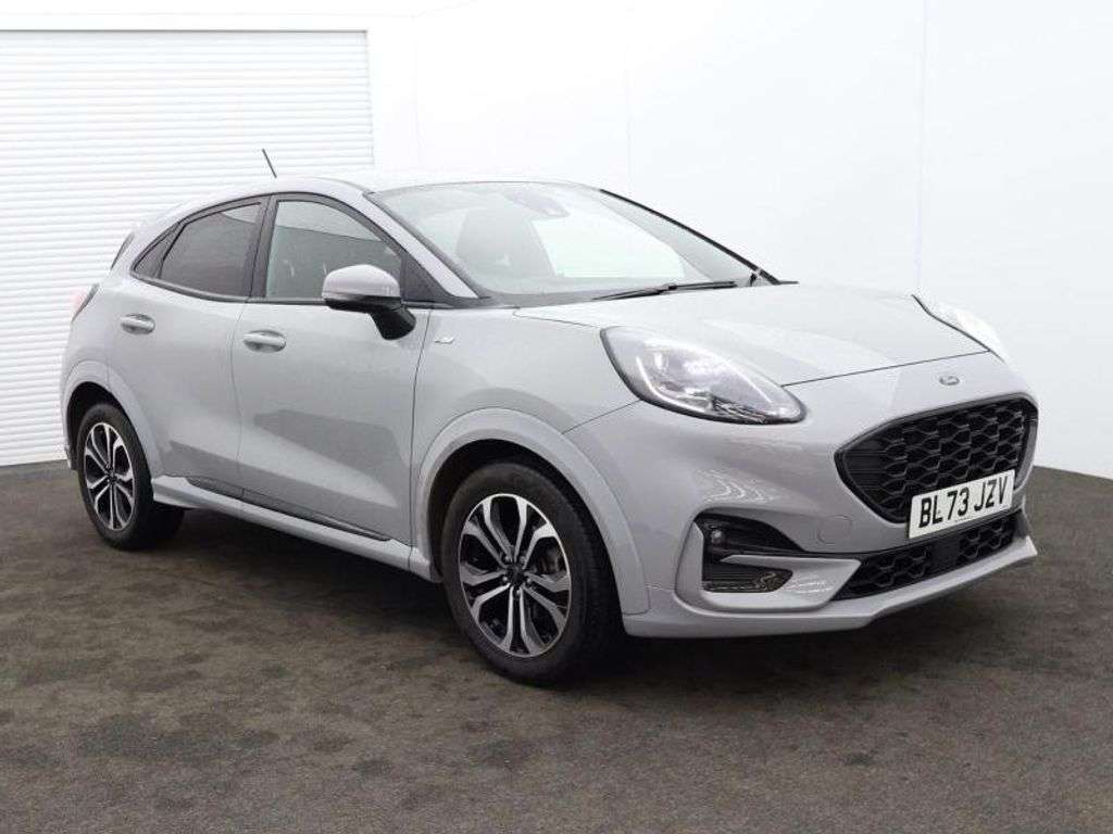 A 2023 FORD PUMA 1.0T ECOBYMHEV ST-LINE SUV 5dr PETROL HYBRID DCT AUTOMATIC EURO 6 (s/s) (12 A 2023 FORD PUMA 1.0T ECOBYMHEV ST-LINE SUV 5dr PETROL HYBRID DCT AUTOMATIC EURO 6 (s/s) (12