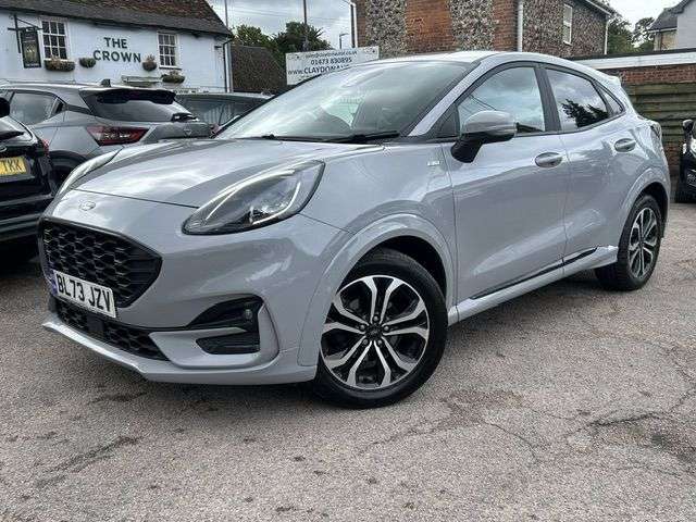 A 2023 FORD PUMA 1.0T ECOBOOST MHEV ST-LINE SUV 5dr PETROL HYBRID DCT AUTOMATIC EURO 6 (s/s) A 2023 FORD PUMA 1.0T ECOBOOST MHEV ST-LINE SUV 5dr PETROL HYBRID DCT AUTOMATIC EURO 6 (s/s)