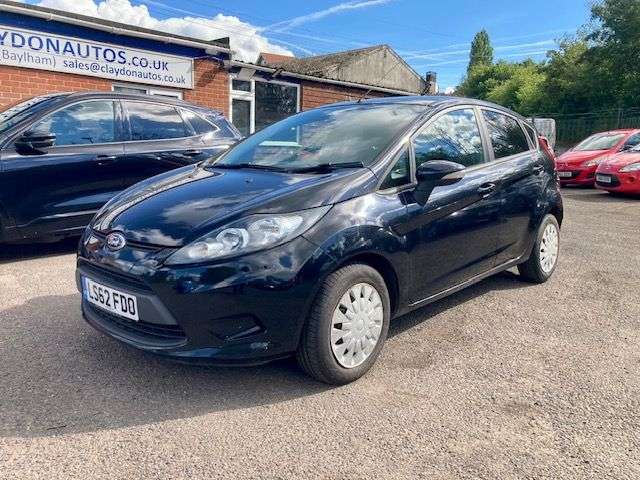A 2012 FORD FIESTA 1.6 TDCi ECOnetic DPF EDGE HATCHBACK 5dr DIESEL MANUAL A 2012 FORD FIESTA 1.6 TDCi ECOnetic DPF EDGE HATCHBACK 5dr DIESEL MANUAL