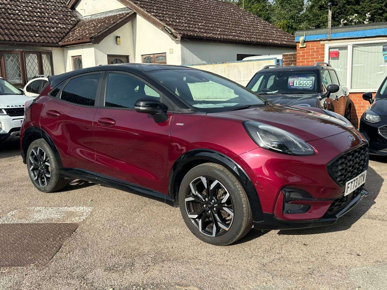 A 2024 FORD PUMA 1.0T ECOBOOST MHEV VIVID RUBY EDITION SUV 5dr PETROL HYNRID DCT AUTOMATIC E A 2024 FORD PUMA 1.0T ECOBOOST MHEV VIVID RUBY EDITION SUV 5dr PETROL HYNRID DCT AUTOMATIC E