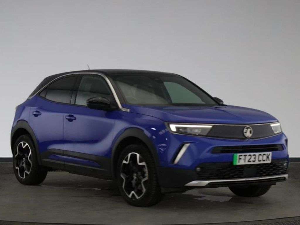 A 2023 VAUXHALL MOKKA ELECTRIC 50kWh ULTIMATE SUV 5dr ELECTRIC AUTOMATIC (136 ps) DUE IN SOON A 2023 VAUXHALL MOKKA ELECTRIC 50kWh ULTIMATE SUV 5dr ELECTRIC AUTOMATIC (136 ps) DUE IN SOON