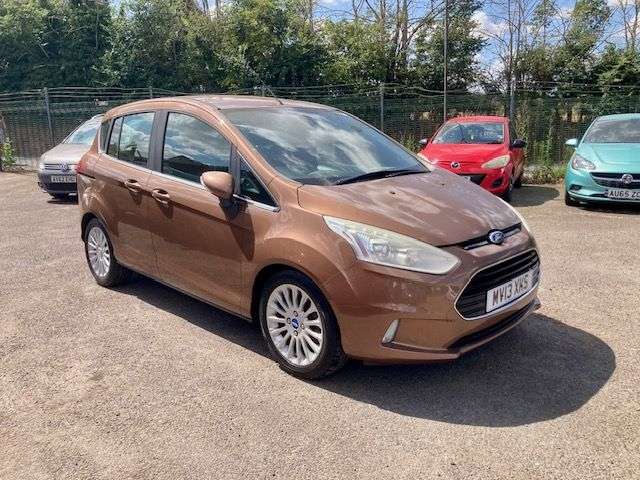 A 2013 FORD B-MAX 1.0T ECOBOOST TITANIUM MPV 5dr PETROL MANUAL (s/s) (120 ps) WET BELT REPLAC A 2013 FORD B-MAX 1.0T ECOBOOST TITANIUM MPV 5dr PETROL MANUAL (s/s) (120 ps) WET BELT REPLAC