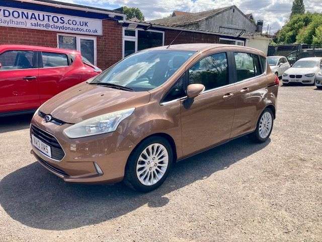 A 2013 FORD B-MAX 1.0T ECOBOOST TITANIUM MPV 5dr PETROL MANUAL (s/s) (120 ps) WET BELT REPLAC A 2013 FORD B-MAX 1.0T ECOBOOST TITANIUM MPV 5dr PETROL MANUAL (s/s) (120 ps) WET BELT REPLAC