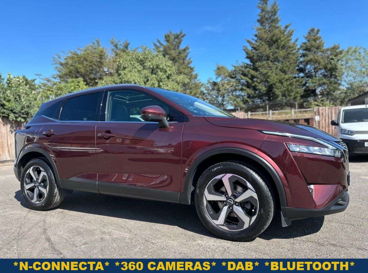 A 2023 NISSAN QASHQAI 1.3 DIG-T MHEV N-CONNECTA SUV 5dr PETROL HYBRID MANUAL EURO 6 (s/s) (140 ps A 2023 NISSAN QASHQAI 1.3 DIG-T MHEV N-CONNECTA SUV 5dr PETROL HYBRID MANUAL EURO 6 (s/s) (140 ps