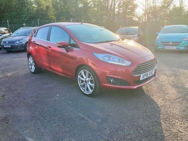 A 2016 FORD FIESTA 1.0T ECOBOOST TITANIUM HATCHBACK 5dr PETROL MANUAL EURO 6 (s/s) (100 ps) NE A 2016 FORD FIESTA 1.0T ECOBOOST TITANIUM HATCHBACK 5dr PETROL MANUAL EURO 6 (s/s) (100 ps) NE