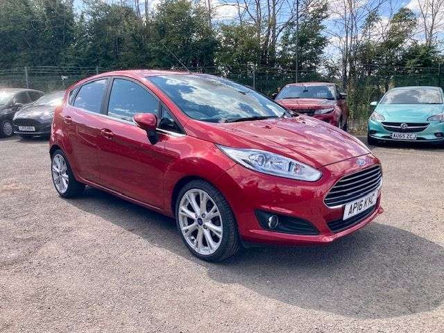 A 2016 FORD FIESTA 1.0T ECOBOOST TITANIUM HATCHBACK 5dr PETROL MANUAL EURO 6 (s/s) (100 ps) NE A 2016 FORD FIESTA 1.0T ECOBOOST TITANIUM HATCHBACK 5dr PETROL MANUAL EURO 6 (s/s) (100 ps) NE