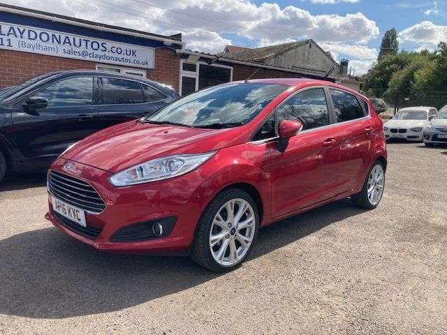 A 2016 FORD FIESTA 1.0T ECOBOOST TITANIUM HATCHBACK 5dr PETROL MANUAL EURO 6 (s/s) (100 ps) NE A 2016 FORD FIESTA 1.0T ECOBOOST TITANIUM HATCHBACK 5dr PETROL MANUAL EURO 6 (s/s) (100 ps) NE