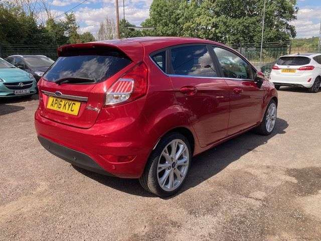 A 2016 FORD FIESTA 1.0T ECOBOOST TITANIUM HATCHBACK 5dr PETROL MANUAL EURO 6 (s/s) (100 ps) NE A 2016 FORD FIESTA 1.0T ECOBOOST TITANIUM HATCHBACK 5dr PETROL MANUAL EURO 6 (s/s) (100 ps) NE
