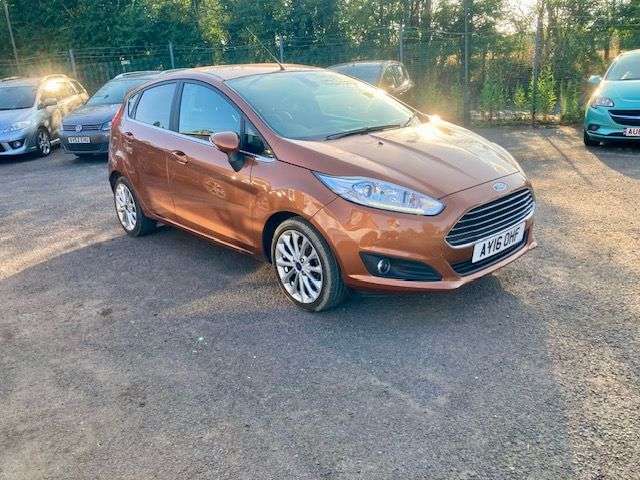 A 2016 FORD FIESTA 1.0T ECOBOOST TITANIUM X HATCHBACK 5dr PETROL MANUAL EURO 6 (s/s) (125 ps)N A 2016 FORD FIESTA 1.0T ECOBOOST TITANIUM X HATCHBACK 5dr PETROL MANUAL EURO 6 (s/s) (125 ps)N