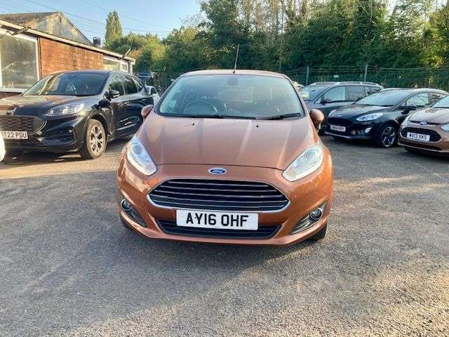 A 2016 FORD FIESTA 1.0T ECOBOOST TITANIUM X HATCHBACK 5dr PETROL MANUAL EURO 6 (s/s) (125 ps)N A 2016 FORD FIESTA 1.0T ECOBOOST TITANIUM X HATCHBACK 5dr PETROL MANUAL EURO 6 (s/s) (125 ps)N
