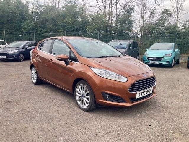 A 2016 FORD FIESTA 1.0T ECOBOOST TITANIUM X HATCHBACK 5dr PETROL MANUAL EURO 6 (s/s) (125 ps)N A 2016 FORD FIESTA 1.0T ECOBOOST TITANIUM X HATCHBACK 5dr PETROL MANUAL EURO 6 (s/s) (125 ps)N