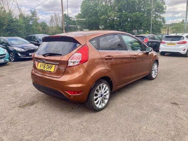 A 2016 FORD FIESTA 1.0T ECOBOOST TITANIUM X HATCHBACK 5dr PETROL MANUAL EURO 6 (s/s) (125 ps)N A 2016 FORD FIESTA 1.0T ECOBOOST TITANIUM X HATCHBACK 5dr PETROL MANUAL EURO 6 (s/s) (125 ps)N