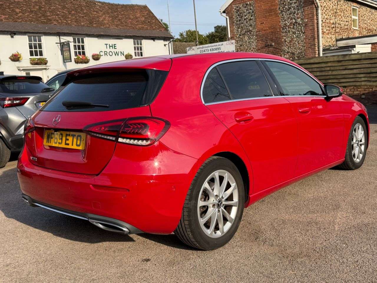 A 2019 MERCEDES-BENZ A CLASS 1.3 A180 SPORT (Executive) HATCHBACK 5dr PETROL MANUAL EURO 6 (s/s) (136 ps A 2019 MERCEDES-BENZ A CLASS 1.3 A180 SPORT (Executive) HATCHBACK 5dr PETROL MANUAL EURO 6 (s/s) (136 ps
