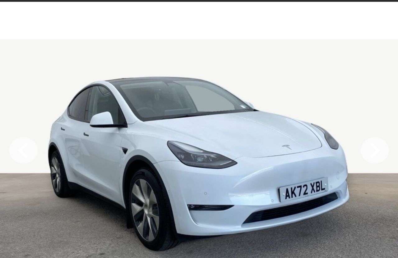 A 2022 TESLA MODEL Y (DUAL MOTOR) LONG RANGE SUV 5dr ELECTRIC AUTOMATIC 4WDE (384 bhp) DUE IN SO A 2022 TESLA MODEL Y (DUAL MOTOR) LONG RANGE SUV 5dr ELECTRIC AUTOMATIC 4WDE (384 bhp) DUE IN SO