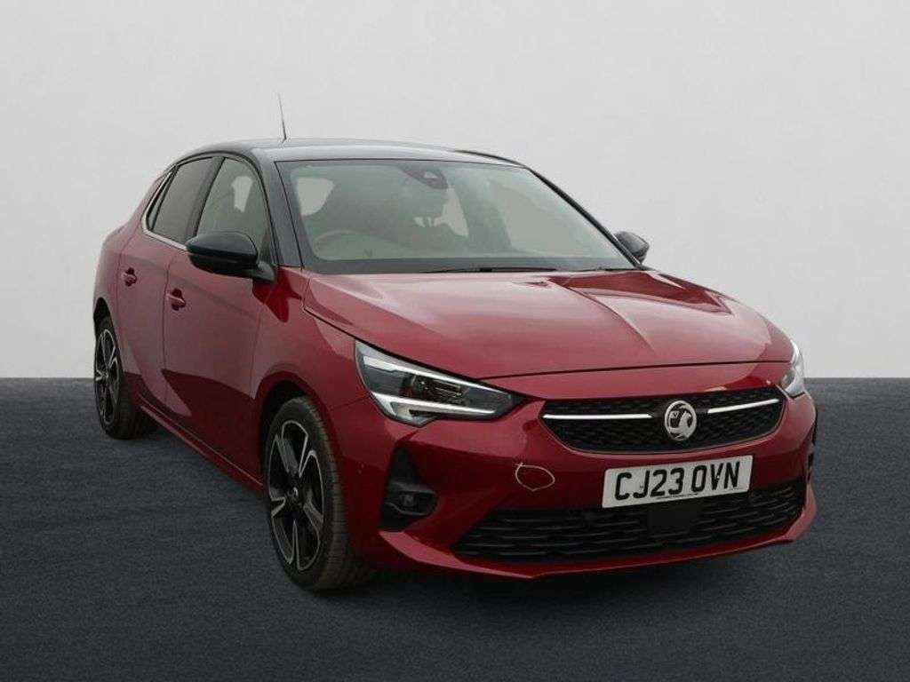A 2023 VAUXHALL CORSA 1.2 TURBO ULTIMATE HATCHBACK 5dr PETROL MANUAL EURO 6 (s/s) (100 ps) DUE IN A 2023 VAUXHALL CORSA 1.2 TURBO ULTIMATE HATCHBACK 5dr PETROL MANUAL EURO 6 (s/s) (100 ps) DUE IN