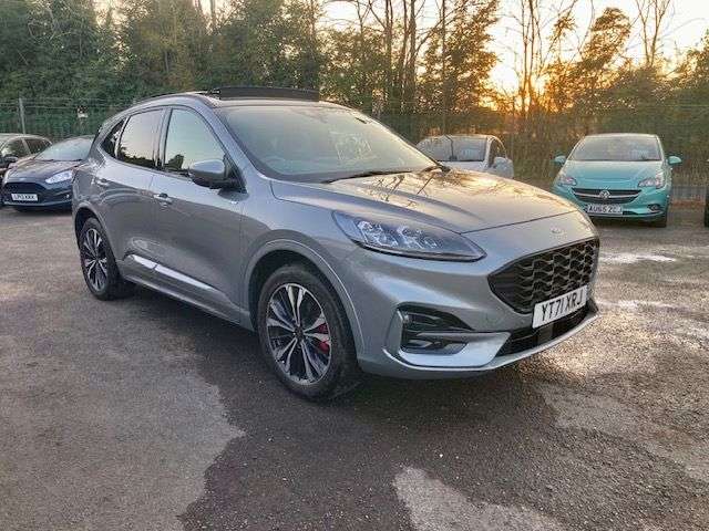 A 2021 FORD KUGA 2.5 DURATEC 14.4kWh ST-LINE X EDITION SUV 5dr PETROL PLUG-IN HYBRID CVT EUR A 2021 FORD KUGA 2.5 DURATEC 14.4kWh ST-LINE X EDITION SUV 5dr PETROL PLUG-IN HYBRID CVT EUR