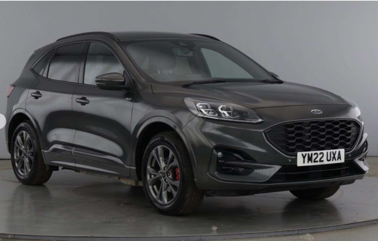 A 2022 FORD KUGA 2.5 ECOBOOST DURATEC 14.4kWh ST-LINE SUV 5dr PETROL PLUG-IN HYBRID CVT EURO A 2022 FORD KUGA 2.5 ECOBOOST DURATEC 14.4kWh ST-LINE SUV 5dr PETROL PLUG-IN HYBRID CVT EURO