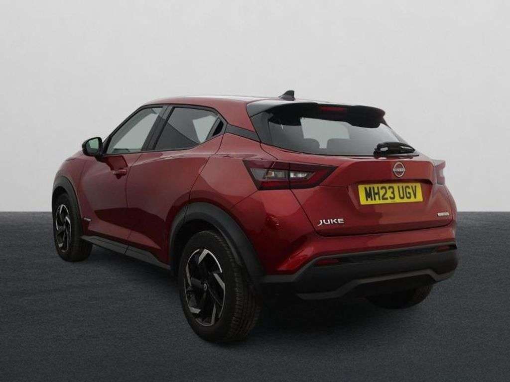 A 2023 NISSAN JUKE 1.6 N-CONNECTA SUV 5dr PETROL HYBRID AUTOMATIC EURO 6 (143 ps) A 2023 NISSAN JUKE 1.6 N-CONNECTA SUV 5dr PETROL HYBRID AUTOMATIC EURO 6 (143 ps)