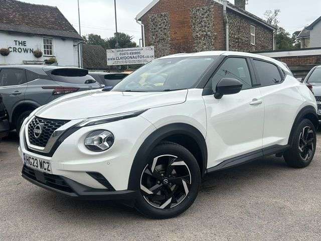 A 2023 NISSAN JUKE 1.0 DIG-T N-CONNECTA SUV 5dr PETROL MANUAL EURO 6 (s/s) (114 ps) A 2023 NISSAN JUKE 1.0 DIG-T N-CONNECTA SUV 5dr PETROL MANUAL EURO 6 (s/s) (114 ps)