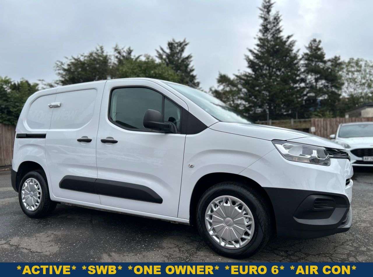 A 2023 TOYOTA PROACE CITY 1.5BlueHDi ACTIVE SHORT P/V 6dr SWB ONE OWNER, JUST BEEN SERVICED A 2023 TOYOTA PROACE CITY 1.5BlueHDi ACTIVE SHORT P/V 6dr SWB ONE OWNER, JUST BEEN SERVICED