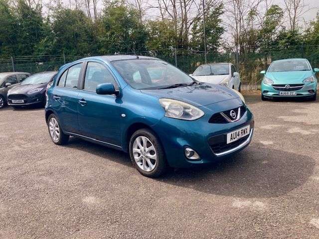 A 2014 NISSAN MICRA 1.2 ACENTA HATCHBACK 5dr PETROL MANUAL (80 ps) A 2014 NISSAN MICRA 1.2 ACENTA HATCHBACK 5dr PETROL MANUAL (80 ps)