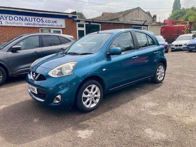 A 2014 NISSAN MICRA 1.2 ACENTA HATCHBACK 5dr PETROL MANUAL (80 ps) A 2014 NISSAN MICRA 1.2 ACENTA HATCHBACK 5dr PETROL MANUAL (80 ps)