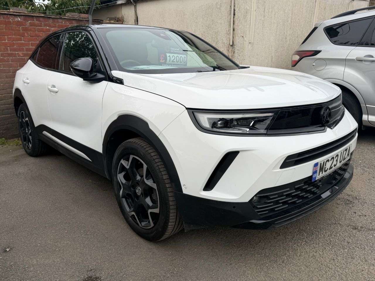 A 2023 VAUXHALL MOKKA 1.2 TURBO ULTIMATE SUV 5dr PETROL MANUAL EURO 6 (s/s) (136 ps) DUE IN SOON A 2023 VAUXHALL MOKKA 1.2 TURBO ULTIMATE SUV 5dr PETROL MANUAL EURO 6 (s/s) (136 ps) DUE IN SOON