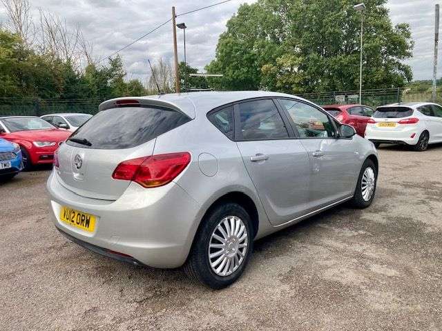 2012 VAUXHALL ASTRA 2012 VAUXHALL ASTRA