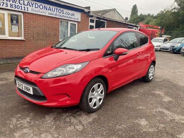 A 2012 FORD FIESTA 1.25 EDGE HATCHBACK 3dr PETROL MANUAL (127 g/km, 59 bhp) TIMING BELT SERVIC A 2012 FORD FIESTA 1.25 EDGE HATCHBACK 3dr PETROL MANUAL (127 g/km, 59 bhp) TIMING BELT SERVIC