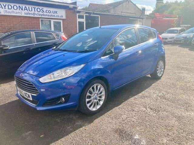 A 2013 FORD FIESTA 1.6 TDCi TITANIUM X HATCHBACK 5dr DIESEL MANUAL (95 ps) WITH SERVICE HISTOR A 2013 FORD FIESTA 1.6 TDCi TITANIUM X HATCHBACK 5dr DIESEL MANUAL (95 ps) WITH SERVICE HISTOR