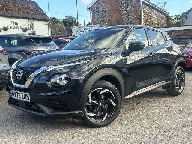 A 2023 NISSAN JUKE 1.0 DIG-T N-CONECTA SUV 5dr PETROL DCT AUTOMATIC EURO 6 (s/s) (114 ps) CHOI A 2023 NISSAN JUKE 1.0 DIG-T N-CONECTA SUV 5dr PETROL DCT AUTOMATIC EURO 6 (s/s) (114 ps) CHOI