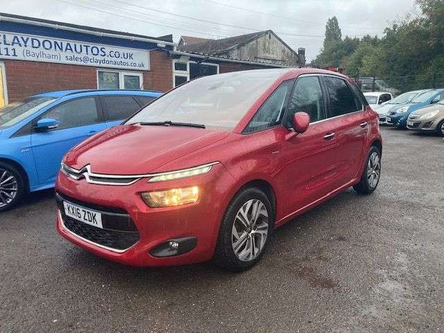 A 2016 CITROEN C4 PICASSO 1.6 BlueHDi EXCLUSIVE + MPV 5dr DIESEL MANUAL EURO 6 (s/s) (120 ps) WITH SE A 2016 CITROEN C4 PICASSO 1.6 BlueHDi EXCLUSIVE + MPV 5dr DIESEL MANUAL EURO 6 (s/s) (120 ps) WITH SE
