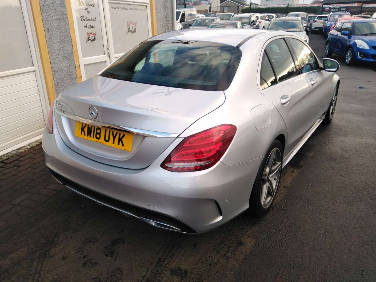 A 2018 MERCEDES-BENZ C-CLASS 2.1 C220d AMG Line Saloon 4dr Diesel G-Tronic+ Euro 6 (s/s) (170 ps) A 2018 MERCEDES-BENZ C-CLASS 2.1 C220d AMG Line Saloon 4dr Diesel G-Tronic+ Euro 6 (s/s) (170 ps)