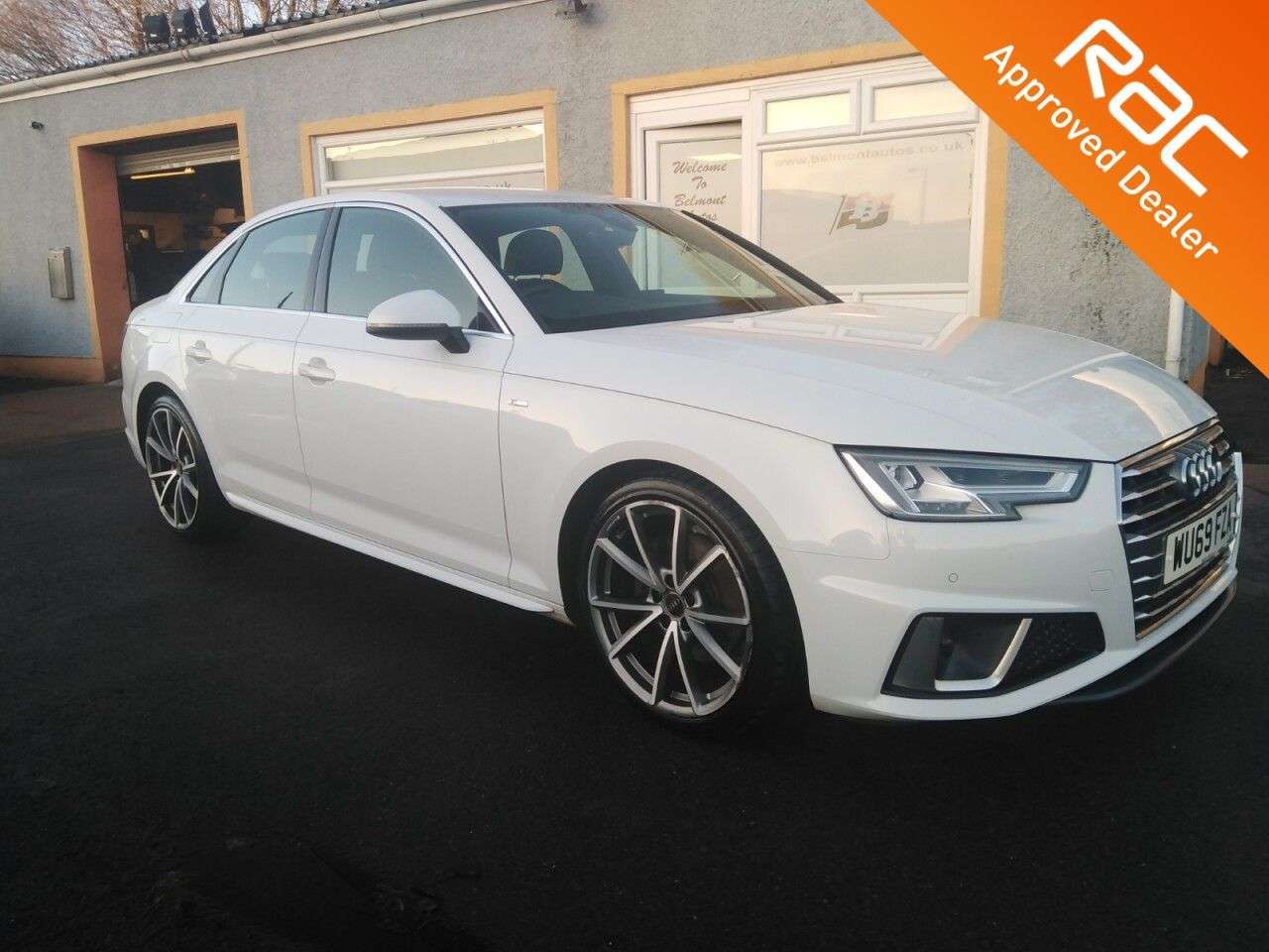 A 2019 AUDI A4 2.0 TFSI 35 S line Saloon 4dr Petrol Manual Euro 6 (s/s) (150 ps) A 2019 AUDI A4 2.0 TFSI 35 S line Saloon 4dr Petrol Manual Euro 6 (s/s) (150 ps)