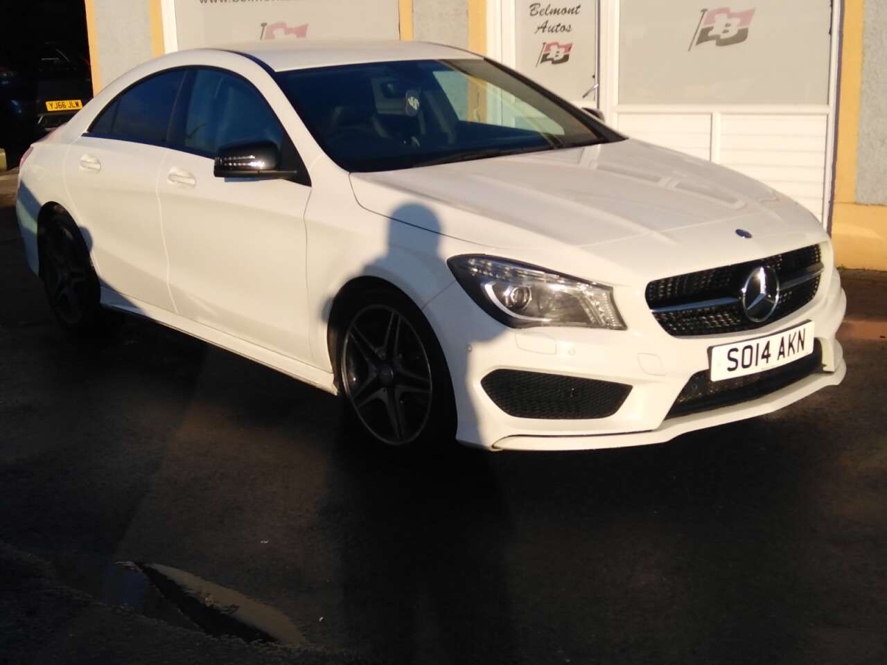 A 2014 MERCEDES-BENZ CLA 1.6 CLA180 AMG Sport Coupe 4dr Petrol Manual Euro 6 (s/s) (122 ps) A 2014 MERCEDES-BENZ CLA 1.6 CLA180 AMG Sport Coupe 4dr Petrol Manual Euro 6 (s/s) (122 ps)