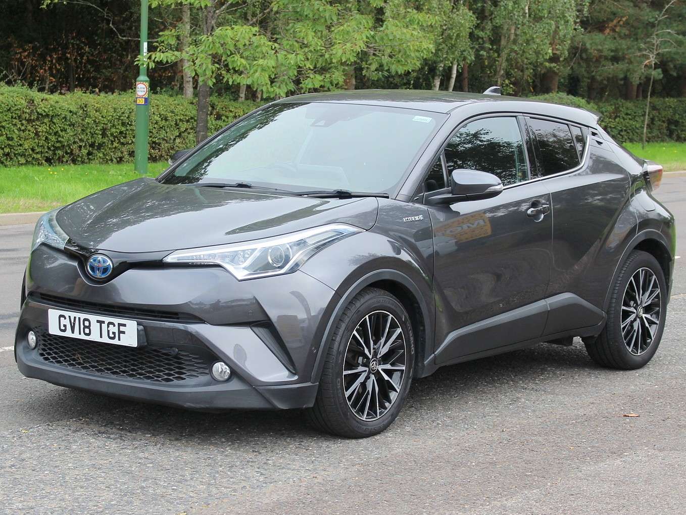 A 2018 TOYOTA C-HR 1.8 VVT-h Excel SUV 5dr Petrol Hybrid CVT Euro 6 (s/s) (122 ps) A 2018 TOYOTA C-HR 1.8 VVT-h Excel SUV 5dr Petrol Hybrid CVT Euro 6 (s/s) (122 ps)