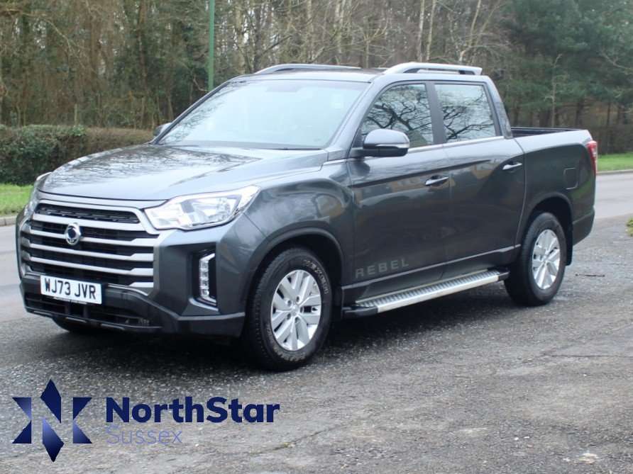 A 2023 SSANGYONG MUSSO 2.2D Rebel Pickup Double Cab 4dr Diesel Auto 4WD Euro 6 (202 ps) A 2023 SSANGYONG MUSSO 2.2D Rebel Pickup Double Cab 4dr Diesel Auto 4WD Euro 6 (202 ps)