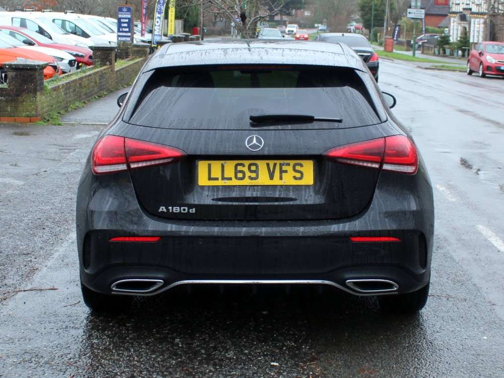 A 2019 MERCEDES-BENZ A CLASS 1.5 A180d AMG Line (Executive) Hatchback 5dr Diesel 7G-DCT Euro 6 (s/s) (116 ps) A 2019 MERCEDES-BENZ A CLASS 1.5 A180d AMG Line (Executive) Hatchback 5dr Diesel 7G-DCT Euro 6 (s/s) (116 ps)