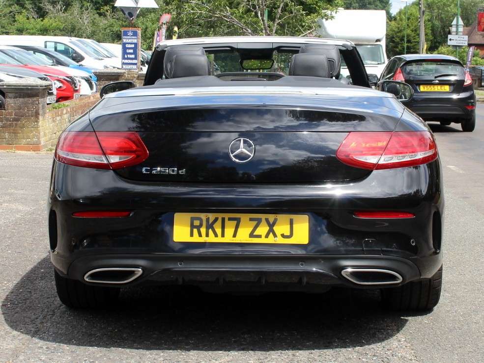 A 2017 MERCEDES-BENZ C CLASS 2.1 C250d AMG Line (Premium Plus) Cabriolet 2dr Diesel G-Tronic+ Euro 6 (s/s) (204 ps) A 2017 MERCEDES-BENZ C CLASS 2.1 C250d AMG Line (Premium Plus) Cabriolet 2dr Diesel G-Tronic+ Euro 6 (s/s) (204 ps)