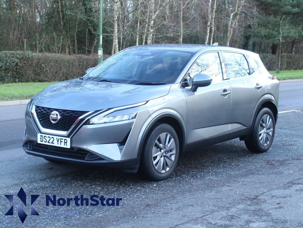 A 2022 NISSAN QASHQAI 1.3 DIG-T MHEV Visia SUV 5dr Petrol Hybrid Manual Euro 6 (s/s) (140 ps) A 2022 NISSAN QASHQAI 1.3 DIG-T MHEV Visia SUV 5dr Petrol Hybrid Manual Euro 6 (s/s) (140 ps)