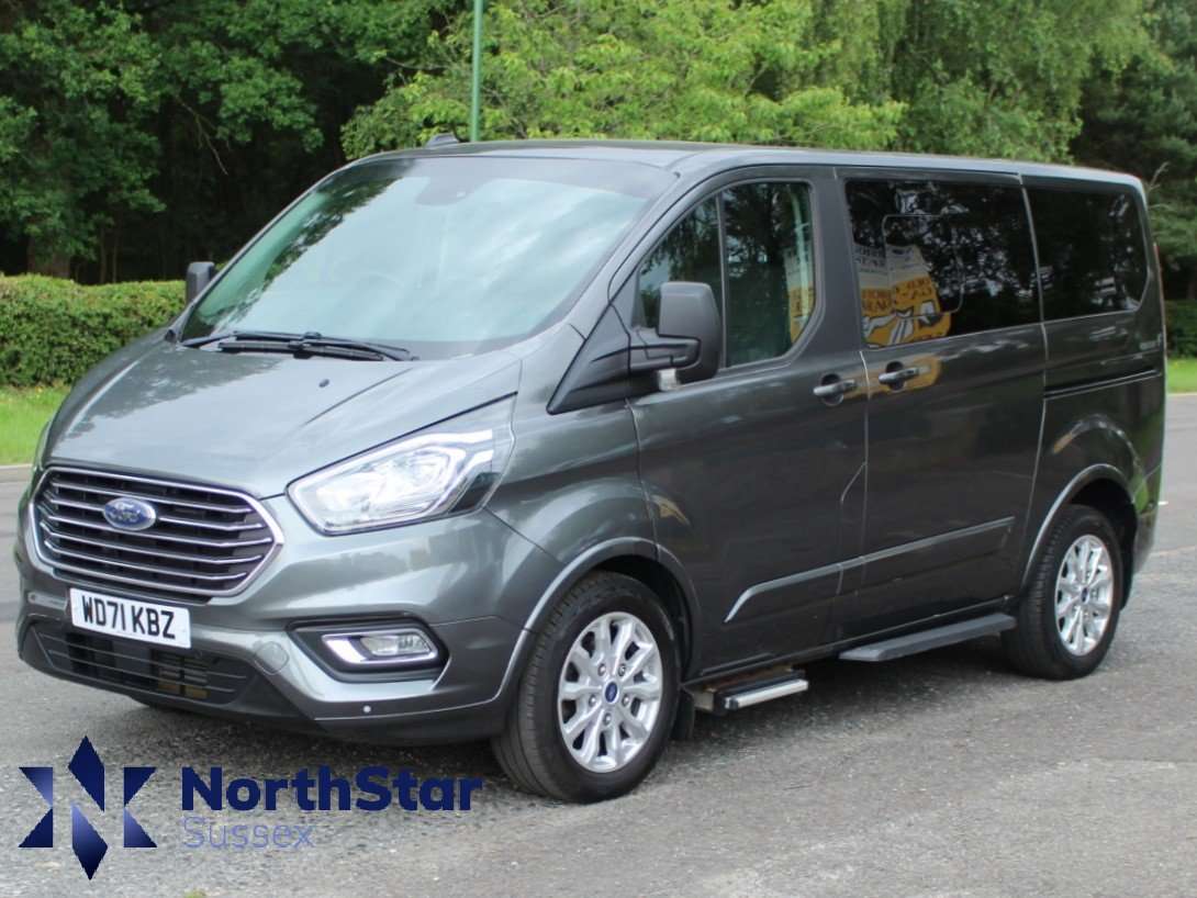 A 2022 FORD TOURNEO CUSTOM 2.0 320 EcoBlue Titanium WAV Minibus Double Cab 5dr Diesel Auto L1 Euro 6 (s/s) (130 ps) A 2022 FORD TOURNEO CUSTOM 2.0 320 EcoBlue Titanium WAV Minibus Double Cab 5dr Diesel Auto L1 Euro 6 (s/s) (130 ps)