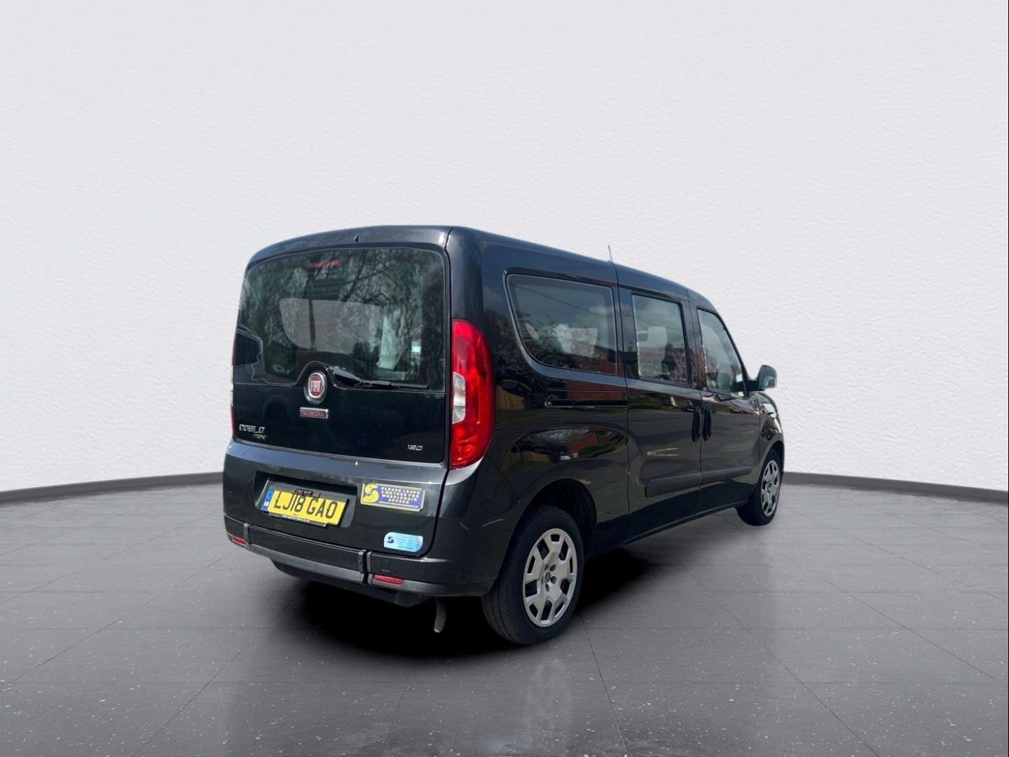 A 2018 FIAT DOBLO 1.6 MultiJetII 16v Maxi SX Wheelchair Accessible 5 Seat 6dr Diesel Manual L2 H1 (144 g/km, 120 bhp) A 2018 FIAT DOBLO 1.6 MultiJetII 16v Maxi SX Wheelchair Accessible 5 Seat 6dr Diesel Manual L2 H1 (144 g/km, 120 bhp)