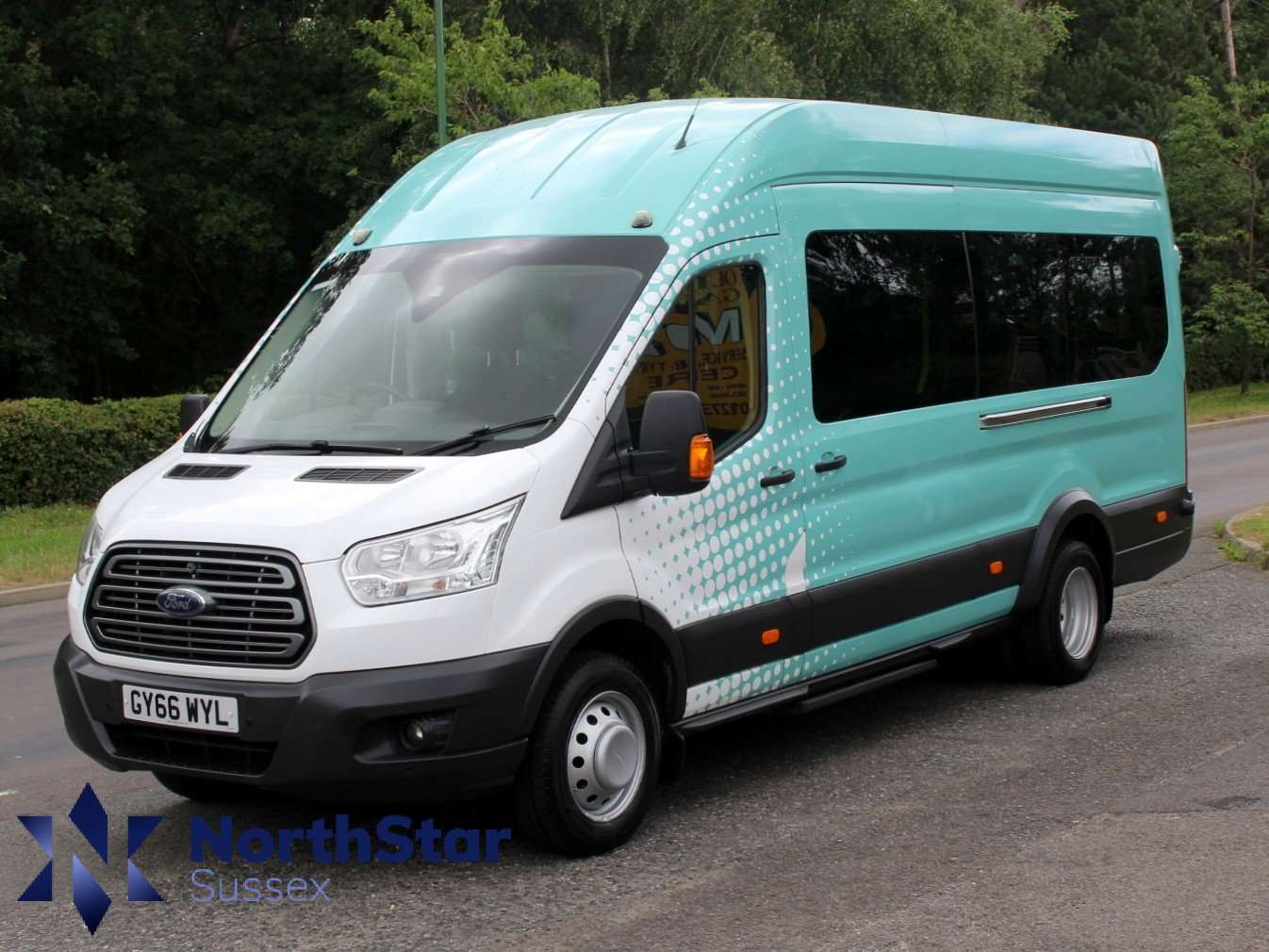 A 2016 FORD TRANSIT 2.2 TDCi 460 HDT Trend Minibus 5dr Diesel Manual L4 H3 (18 seats) (196 g/km, 123 bhp) A 2016 FORD TRANSIT 2.2 TDCi 460 HDT Trend Minibus 5dr Diesel Manual L4 H3 (18 seats) (196 g/km, 123 bhp)