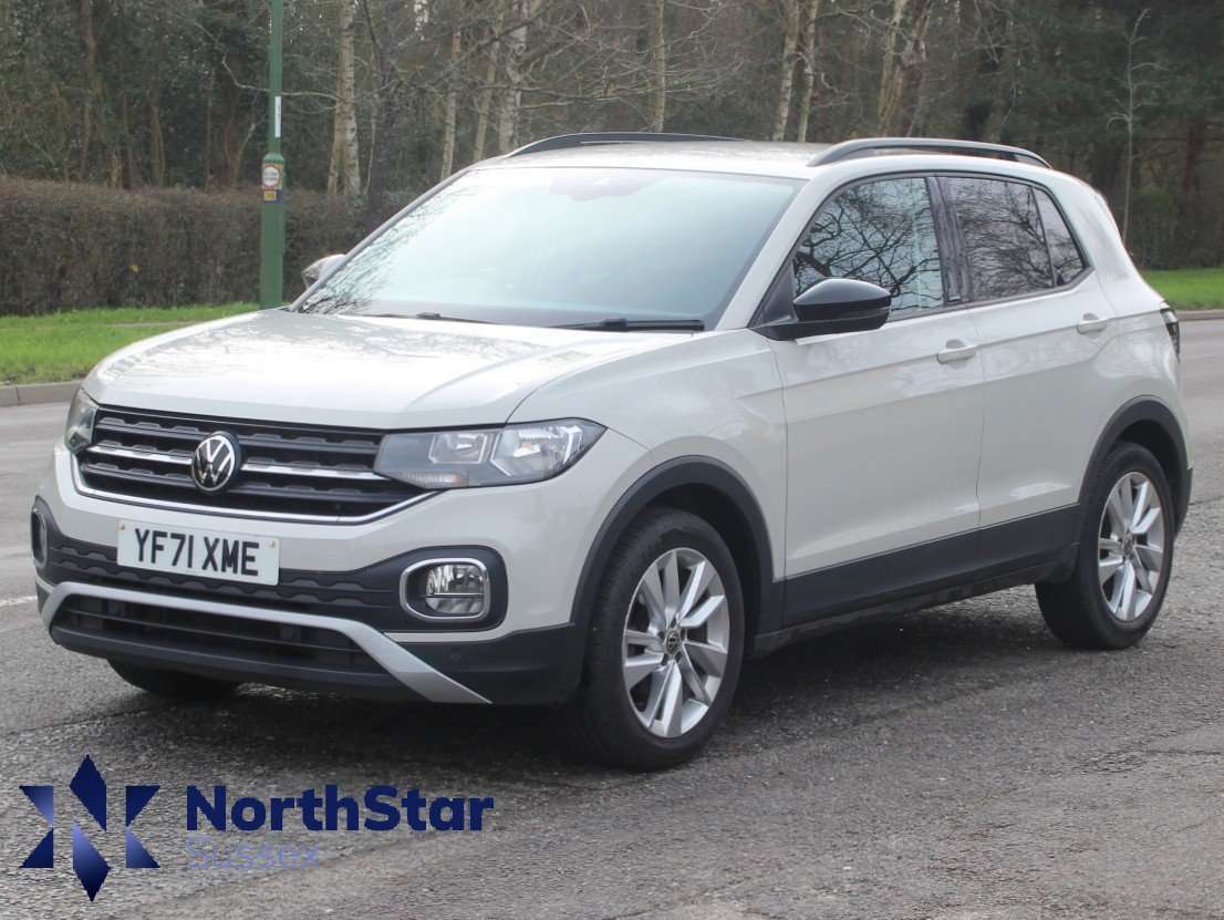 A 2021 VOLKSWAGEN T-CROSS 1.0 TSI Active SUV 5dr Petrol DSG Euro 6 (s/s) (110 ps) A 2021 VOLKSWAGEN T-CROSS 1.0 TSI Active SUV 5dr Petrol DSG Euro 6 (s/s) (110 ps)