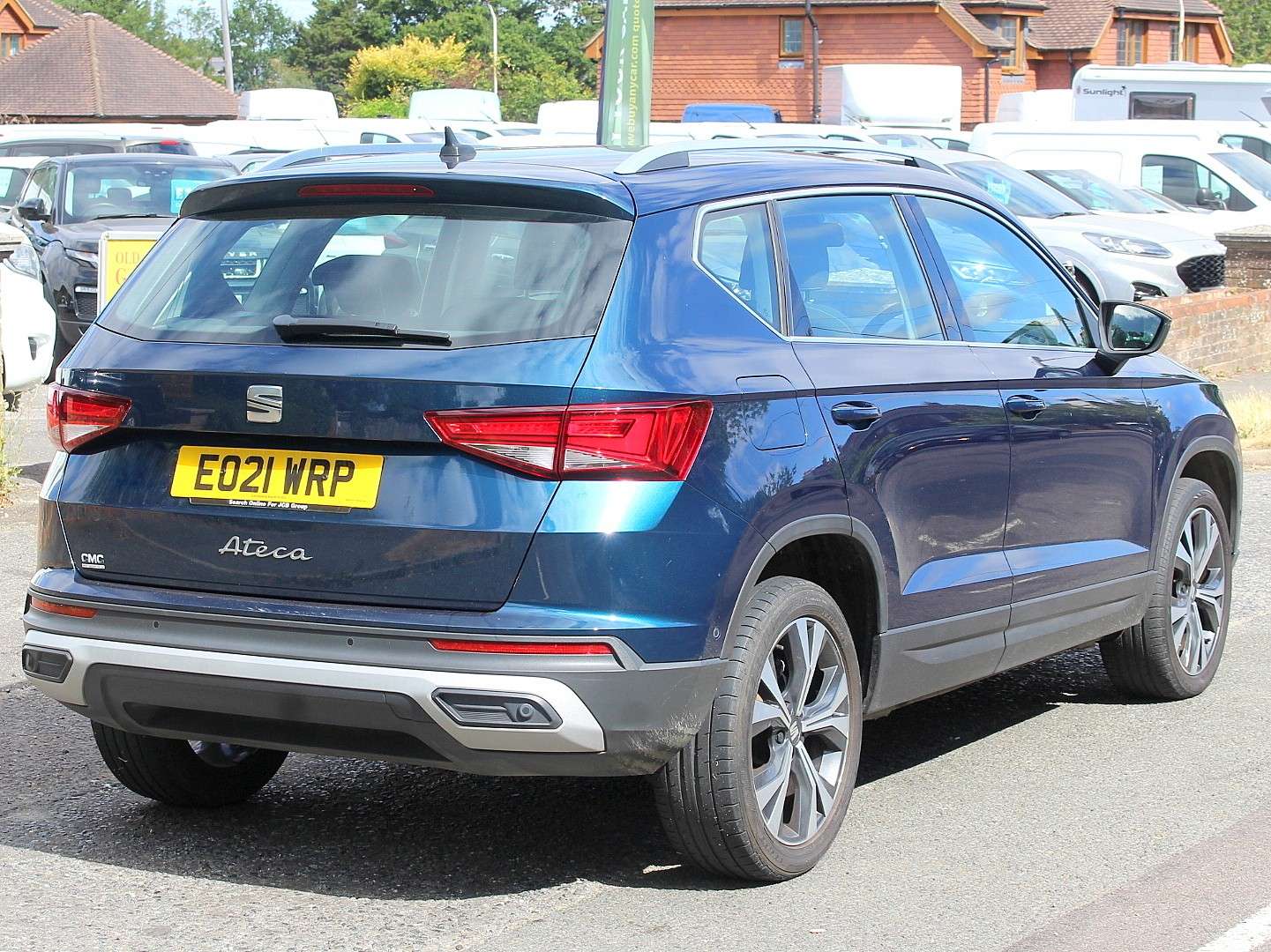 A 2021 SEAT ATECA 1.5 TSI EVO SE Technology SUV 5dr Petrol DSG Euro 6 (s/s) (150 ps) A 2021 SEAT ATECA 1.5 TSI EVO SE Technology SUV 5dr Petrol DSG Euro 6 (s/s) (150 ps)
