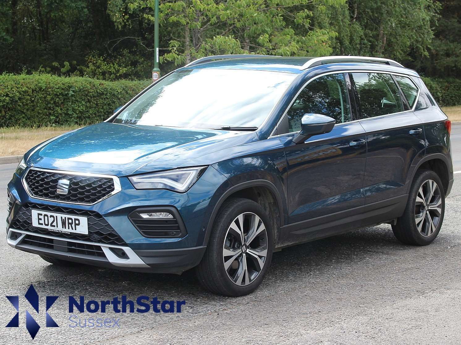 A 2021 SEAT ATECA 1.5 TSI EVO SE Technology SUV 5dr Petrol DSG Euro 6 (s/s) (150 ps) A 2021 SEAT ATECA 1.5 TSI EVO SE Technology SUV 5dr Petrol DSG Euro 6 (s/s) (150 ps)