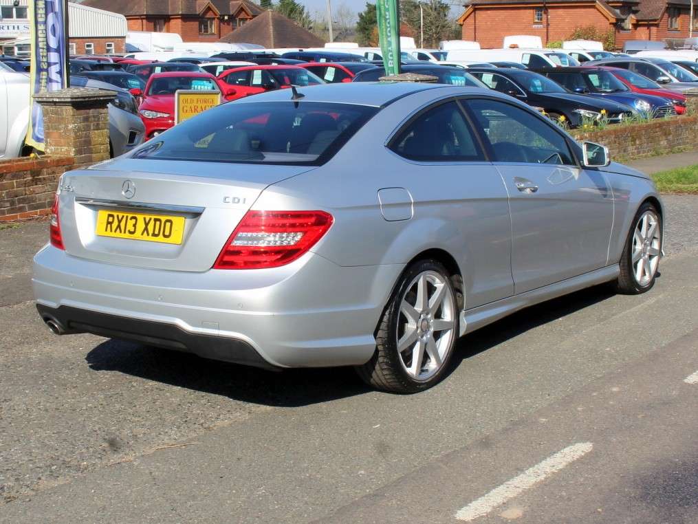 A 2013 MERCEDES-BENZ C CLASS 2.1 C220 CDI BlueEfficiency AMG Sport Coupe 2dr Diesel G-Tronic+ Euro 5 (s/s) (170 ps) A 2013 MERCEDES-BENZ C CLASS 2.1 C220 CDI BlueEfficiency AMG Sport Coupe 2dr Diesel G-Tronic+ Euro 5 (s/s) (170 ps)